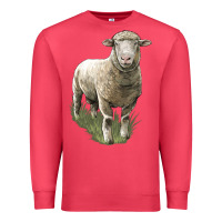 Cardinal dorset sheep Premium Sweatshirt - LillyAllenDesigns