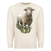 Sandshell dorset sheep Premium Sweatshirt - LillyAllenDesigns