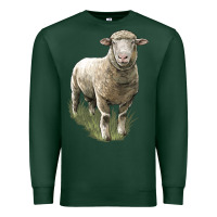 Sports Green dorset sheep Premium Sweatshirt - LillyAllenDesigns
