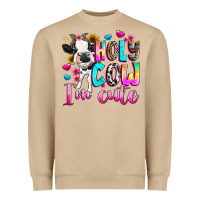 Mushroom holy cow  m cute Heavyweight Sweatshirt - texasbilliewilder