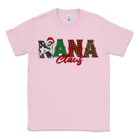 Bubblegum Pink nana claus Classic Tee - BarkalooDesign