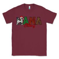 Burgundy nana claus Classic Tee - BarkalooDesign