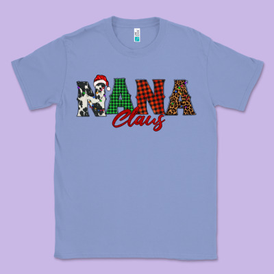 Nana Claus Classic Tee Designed By Barkaloodesign