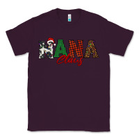 Plum nana claus Classic Tee - BarkalooDesign