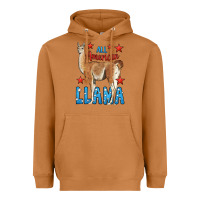 Meerkat All American Llama Heavyweight Hoodie - LillyAllenDesigns