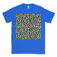 True Royal mardi gras leopard  seamless pattern Classic Tee - FaDigitalArtStudio