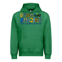 Emerald down right amazing down syndrome awareness Urban Hoodie - Artiststas