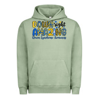 Down Right Amazing Down Syndrome Awareness Urban Hoodie | Teevron
