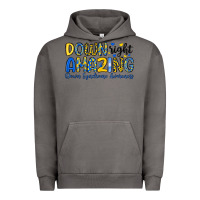 Pigment Tornado down right amazing down syndrome awareness Urban Hoodie - Artiststas