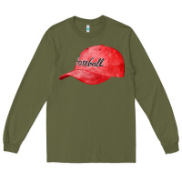 Army Green blue baseball cap fa element Long Sleeve Tee - FaDigitalArtStudio