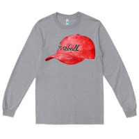 Heather Grey blue baseball cap fa element Long Sleeve Tee - FaDigitalArtStudio