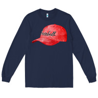 Navy blue baseball cap fa element Long Sleeve Tee - FaDigitalArtStudio