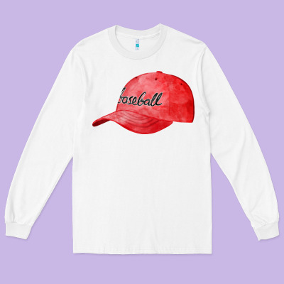 Blue Baseball Cap Fa Element Long Sleeve Tee Designed By Fadigitalartstudio