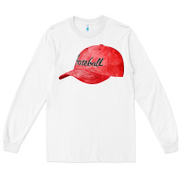 White blue baseball cap fa element Long Sleeve Tee - FaDigitalArtStudio