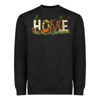 Black home camping Heavyweight Sweatshirt - texasbilliewilder