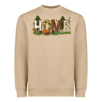 Mushroom home camping Heavyweight Sweatshirt - texasbilliewilder