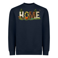 Navy home camping Heavyweight Sweatshirt - texasbilliewilder