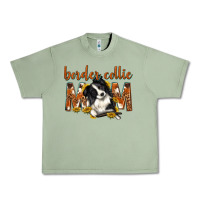 Oil Green western border collie mom Urban Heavy Tee - texasbilliewilder