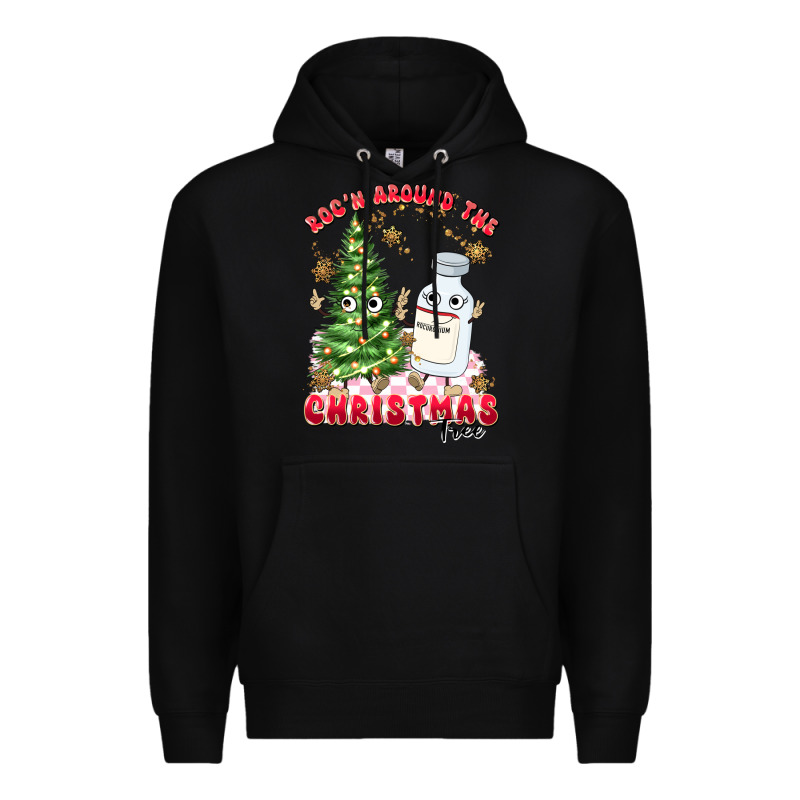 Racn Around The Christmas Tree Premium Hoodie by MaliasSmallBusiness | Teevron