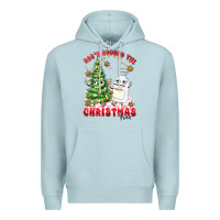 Blue Mist racn around the christmas tree Premium Hoodie - MaliasSmallBusiness