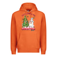 Carrot racn around the christmas tree Premium Hoodie - MaliasSmallBusiness