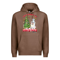 Chestnut racn around the christmas tree Premium Hoodie - MaliasSmallBusiness