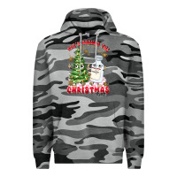 Slate Camo racn around the christmas tree Premium Hoodie - MaliasSmallBusiness