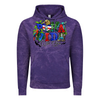 Cloud Purple pura vida costa rica rana Vintage Hoodie - RanaPortraitStore