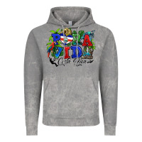 Cloud Rock pura vida costa rica rana Vintage Hoodie - RanaPortraitStore