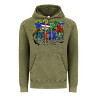 Vintage Olive pura vida costa rica rana Vintage Hoodie - RanaPortraitStore