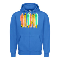 True Royal Western Color Farm Life Brush Strokes Zipper Hoodie - Bettercallsaul