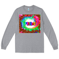 Heather Grey pride Long Sleeve Tee - AdoDesignShop