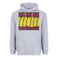 Heather Grey mardi gras bead leopard Heavyweight Hoodie - BarkalooDesign