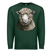 Sports Green dorset sheep head Premium Sweatshirt - LillyAllenDesigns