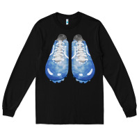 Black blue cleats fa element Long Sleeve Tee - FaDigitalArtStudio