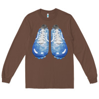 Chestnut blue cleats fa element Long Sleeve Tee - FaDigitalArtStudio