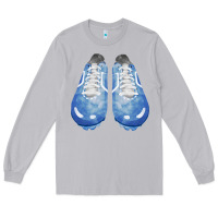 Moon Dust blue cleats fa element Long Sleeve Tee - FaDigitalArtStudio