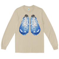 Mushroom blue cleats fa element Long Sleeve Tee - FaDigitalArtStudio