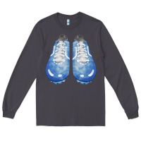 Smoke blue cleats fa element Long Sleeve Tee - FaDigitalArtStudio