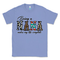 Colony Blue being nana makes my life complate Classic Tee - CowhideDigitalArt