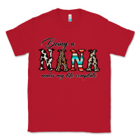 Red being nana makes my life complate Classic Tee - CowhideDigitalArt