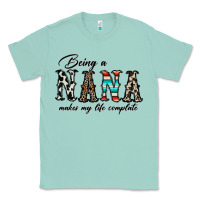 Seafoam being nana makes my life complate Classic Tee - CowhideDigitalArt