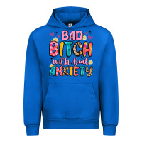 Cobalt bad bitch with bad anxiety Urban Hoodie - Artiststas