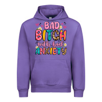 Tulip bad bitch with bad anxiety Urban Hoodie - Artiststas