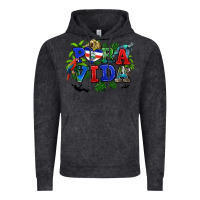 Vintage Black pura vida costa rica Vintage Hoodie - RanaPortraitStore