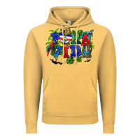 Vintage Mustard pura vida costa rica Vintage Hoodie - RanaPortraitStore