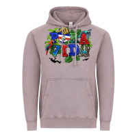 Vintage Zinc pura vida costa rica Vintage Hoodie - RanaPortraitStore