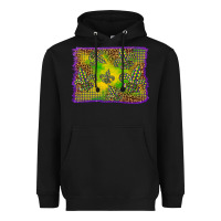 Black mardi gras background Heavyweight Hoodie - BarkalooDesign