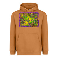 Meerkat mardi gras background Heavyweight Hoodie - BarkalooDesign