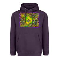 Plum mardi gras background Heavyweight Hoodie - BarkalooDesign